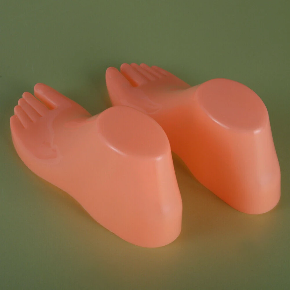1PairHardPlasticFootModels227685cmFootModelForStuffing