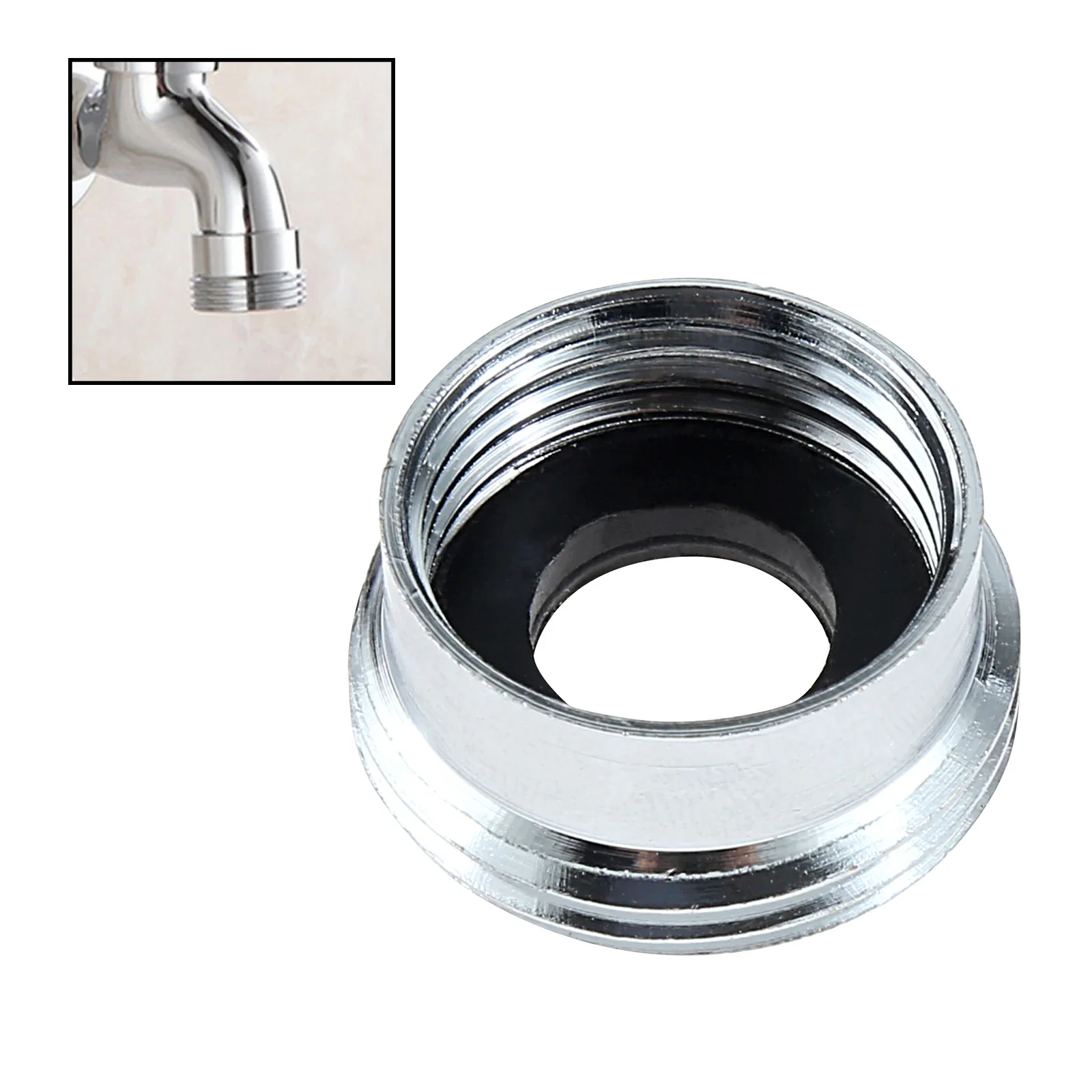 ECYC Adattatore per Tubo di Irrigazione A Tubo da Cucina Adattatore per lavandino