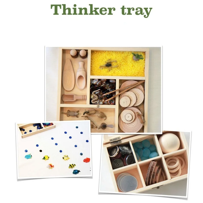 Thinker Tray Marine Life Box Montessori Toys Open Material Learning Toys Sensory Toys for Special Needs Adhd Autism 1