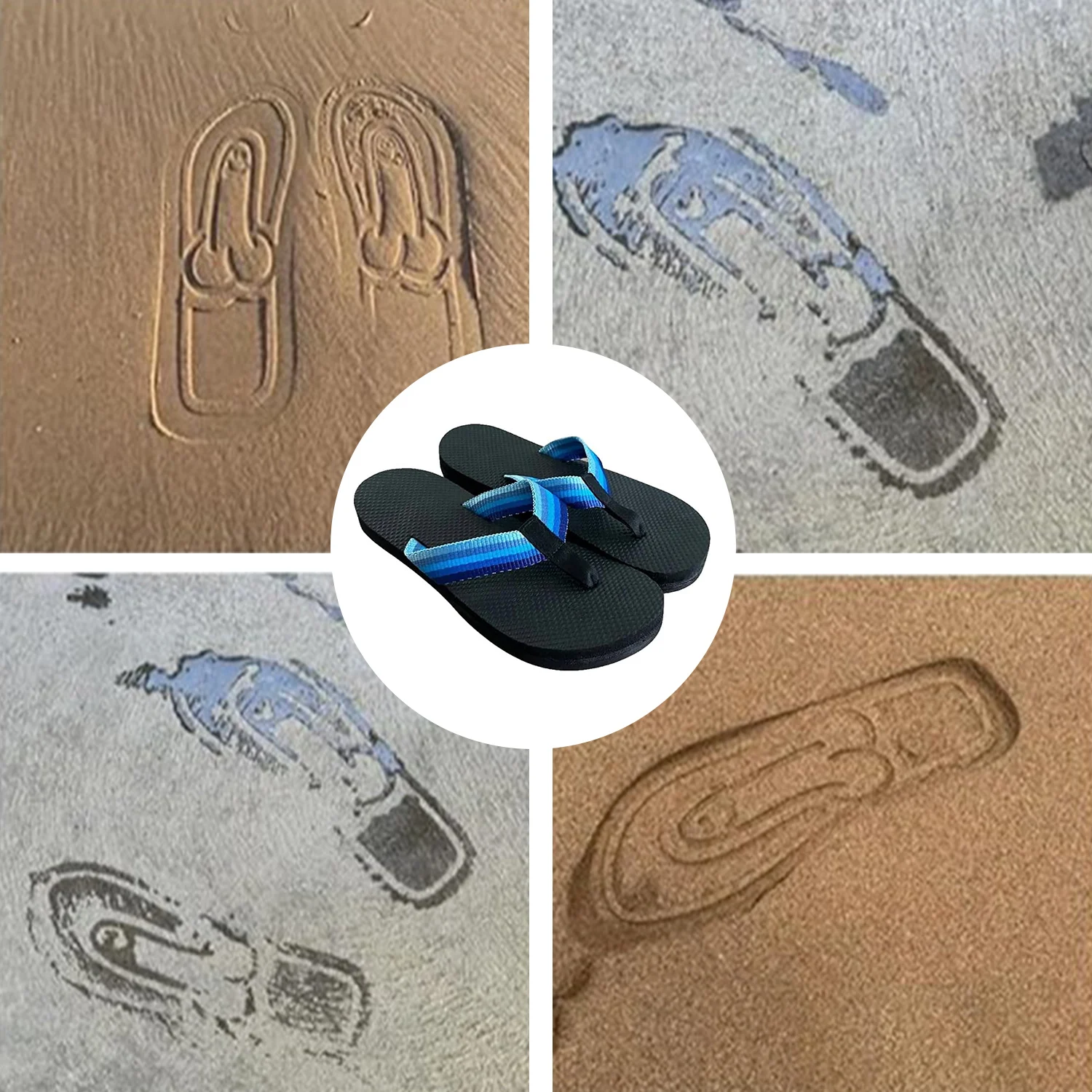 Flip Flops and Summer Sandals for Men's Beach Comfort