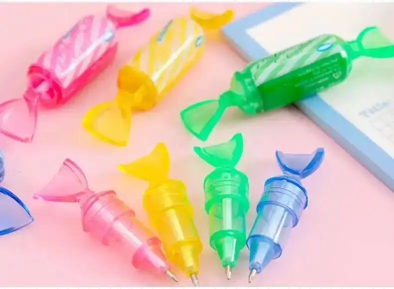 1 Stück Lytwt's niedlichen kawaii farbigen Süßigkeiten Briefpapier kreative Kugelschreiber Büro Schule liefert lustige schöne Stifte – Detail 11