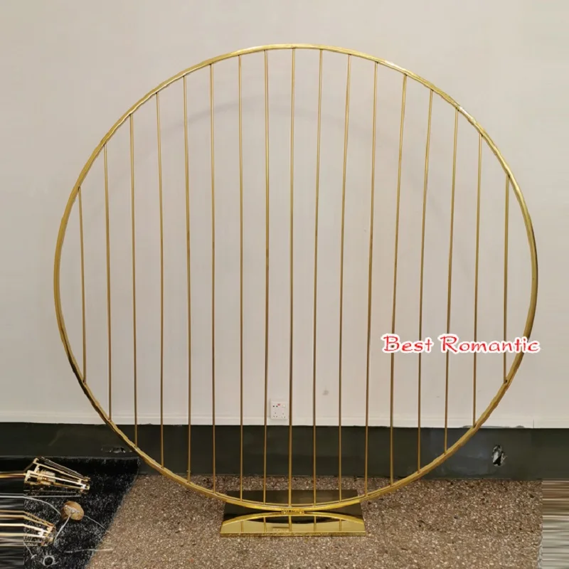 New wedding props iron arch outdoor wedding decoration flower door catwalk lead Mori stage background arrangement