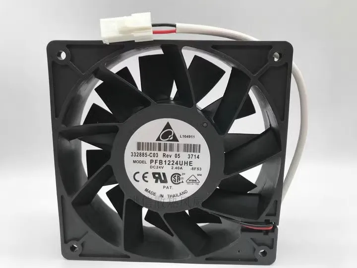 

Бесплатная доставка оригинальный 12038 PFB1224UHE DC 24В 2,40a 12 см высокочастотный преобразователь потока воздуха охлаждающий вентилятор