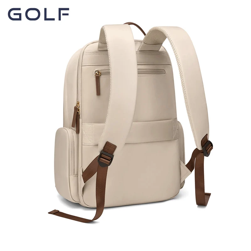 GOLF2023 New Women's Backpack Fashion Contrast Color Computer Backpack Leisure Commuting School Bag Female College Students 4