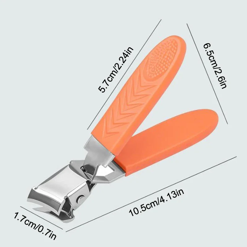 Clippers For Thick Nail Clipper Slanted Blade Nail Cutter Ingrown Toenails Stainless Steel Nail Remover Nail Fingernail Trimmer