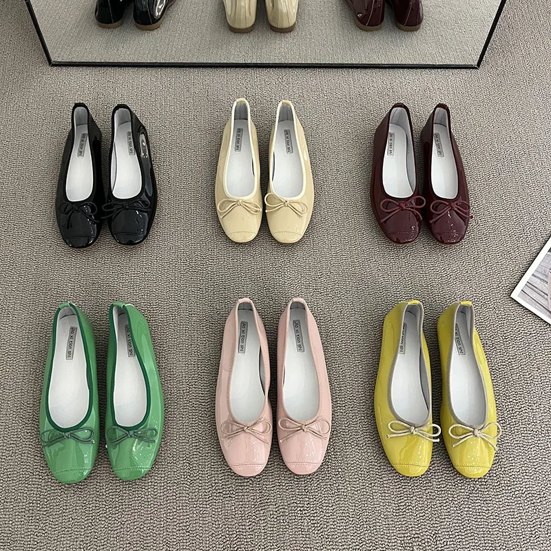 Round Toe Ballet Flats Loafer Ballet Flats Mule Ballet Flats