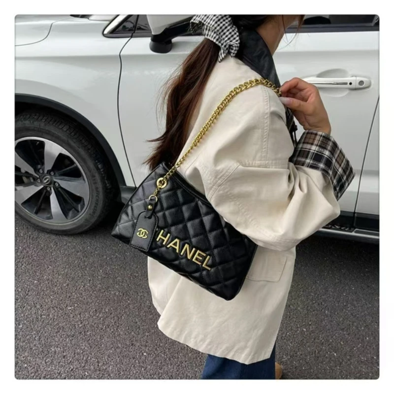 Advanced sensory bag for women 2026 new high-end handbag, large capacity vegetable basket bag, chain crossbody bag