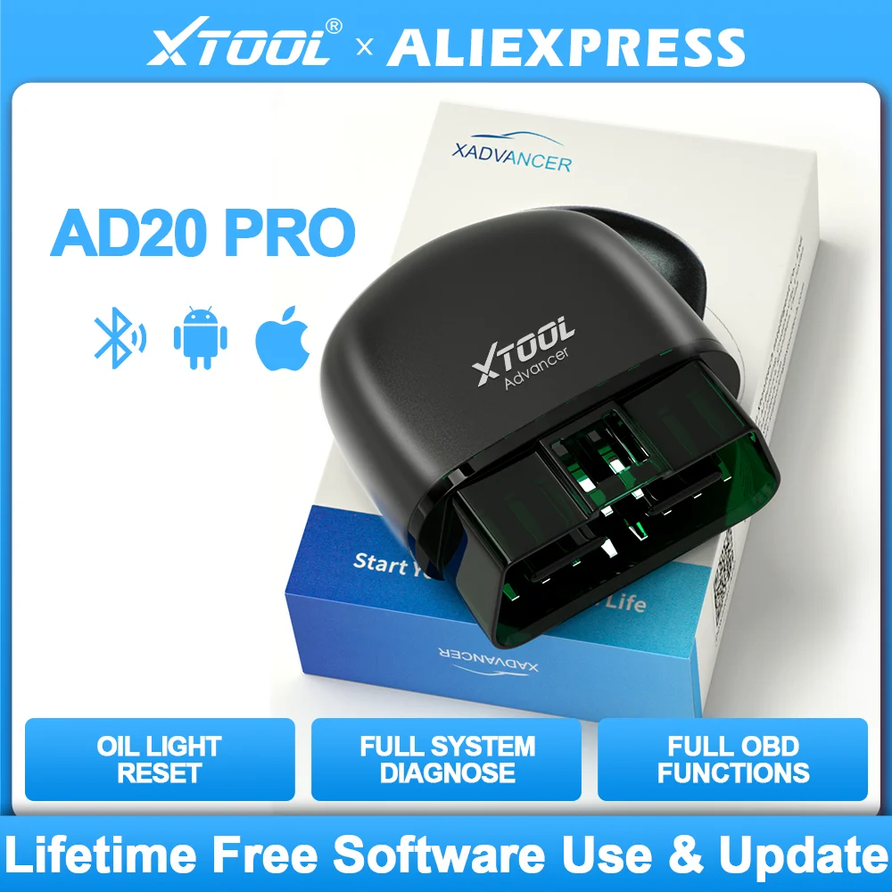 

Сканер диагностический автомобильный AD20Pro с поддержкой Bluetooth и сбросом масла