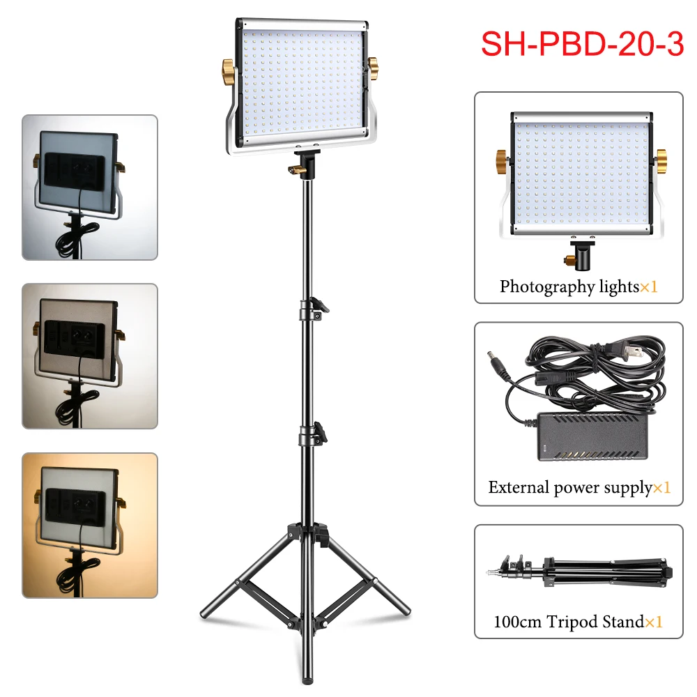 2x4 ceiling light panels Camera Photo LED Video Panel Light Optional with Power Adapter hotography Lighting For Live Stream Photo Studio Fill Lamp panel light LED Panel Lights