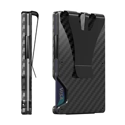 Smart Wallet with Find My APP Integration and RFID Blocking (Carbon Fibre)