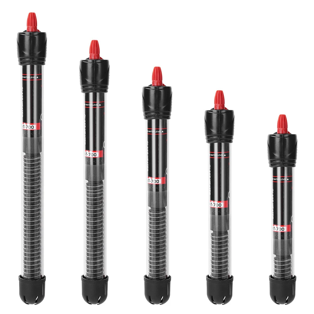 

Aquarium Heater Adjustable Temperature Thermostat Heater Rod 25W/ 50W/ 100W/ 200W/ 300W Submersible Aquarium Fish Tank Water Hea