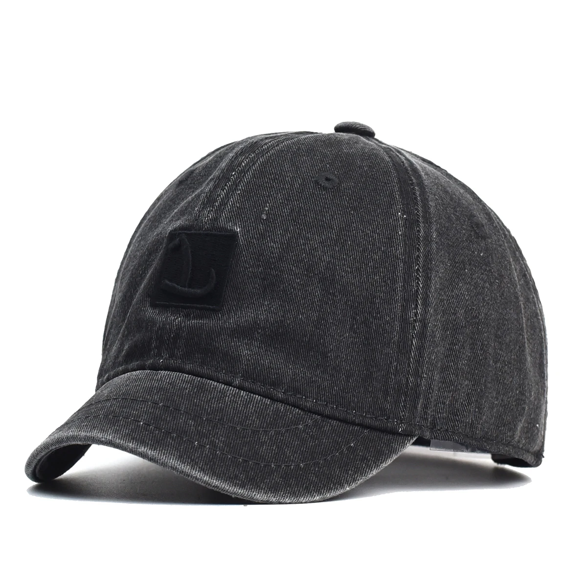 

Vintage Short Brim Baseball Cap Cotton Men Women Soft Dad Hat Adjustable Trucker Style Low Profile Caps