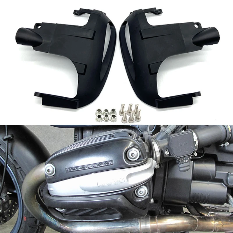 B Baosity Motorschutzhaube Für BMW R1150 Modelle - Schwarz 100x100mm