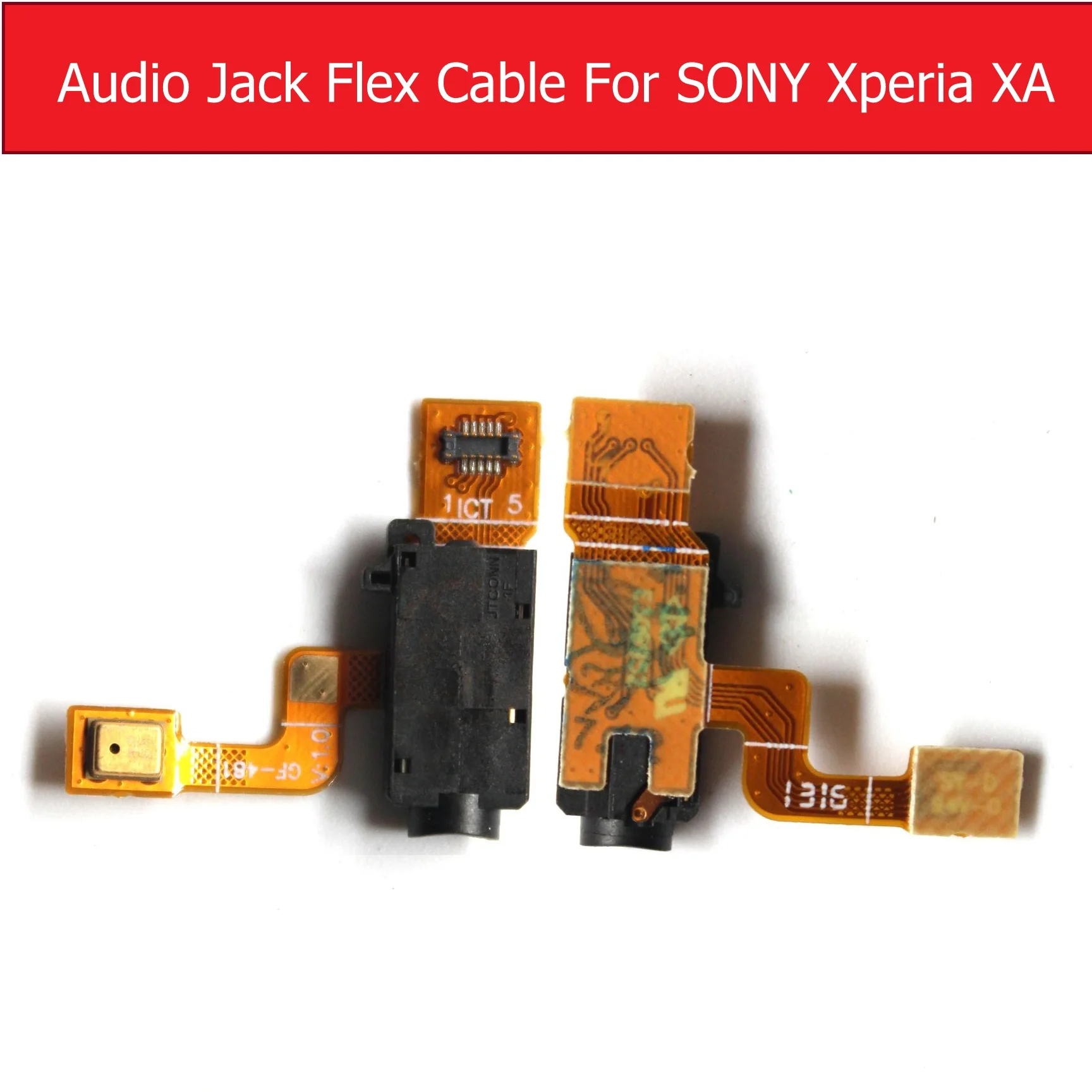 Ses jakı Flex kablo Sony Xperia X/X kompakt/X performans/XA/XA1/XA1P/XA1 Ultra/XZ Premium XZ XZS/XZ1/XZ1 mini kulaklık