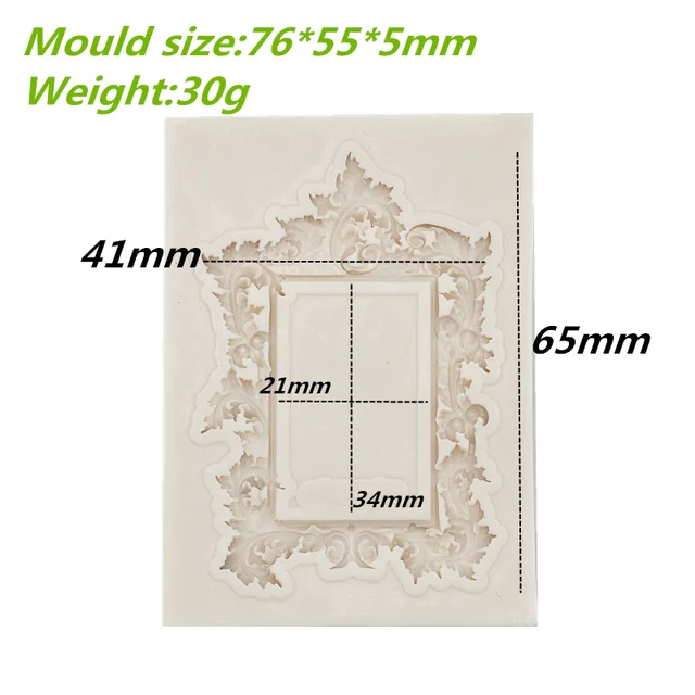 Szilikon Penész Kis Virágkeret Torta Csipke Dekorációs Kellékek Barkácscsokoládé Tészta Fondant Formák Gyanta Konyhai Sütőszerszám - Image 2