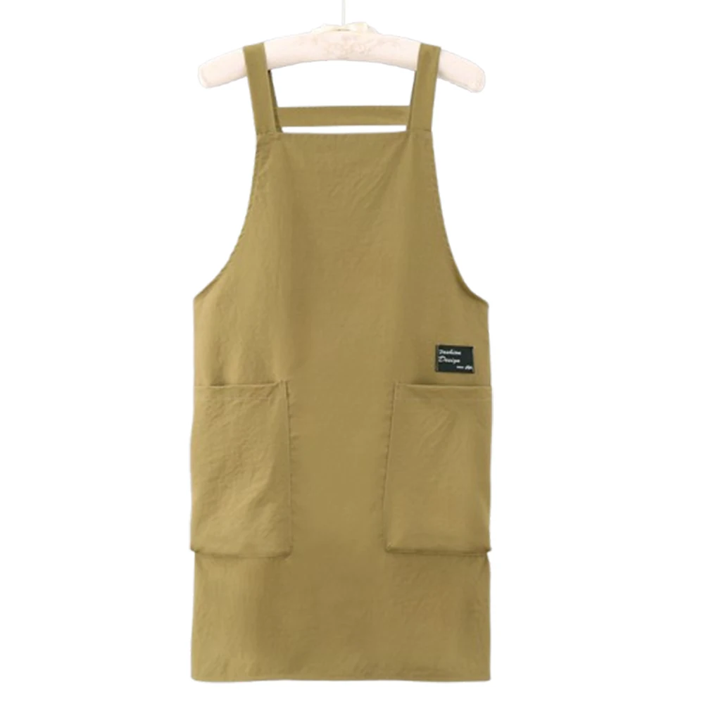 Delantal para el hogar, delantal japonés para hombres y mujeres, ropa de trabajo para café y peluquero, delantal imperme
