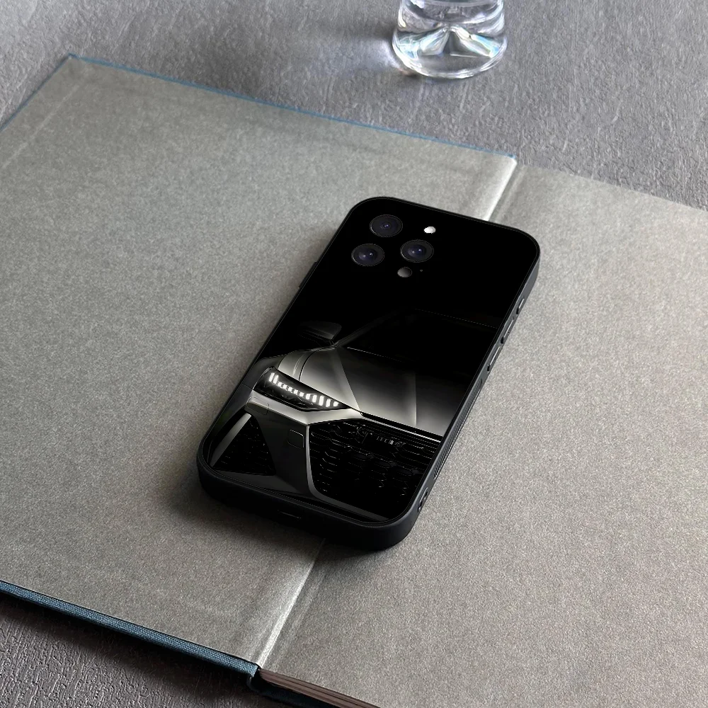 Sleek Audies RS Sports Car Black Phone Case