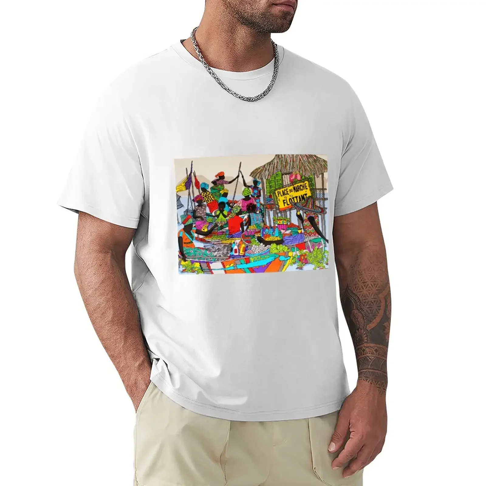 

My floating market T-Shirt new edition boys whites Men's cotton t-shirt blacks new edition plain white t shirts men