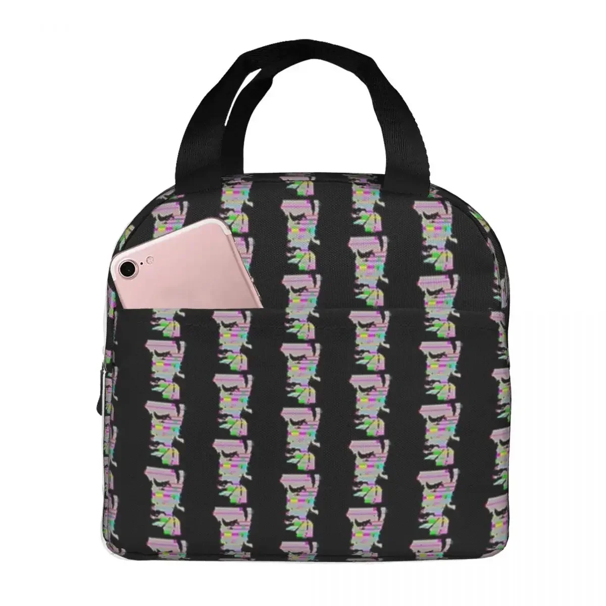 Julian Casablancas MinorButMajor The Voidz Insulated Lunch Bags Resuable Picnic Bags Thermal Lunch Tote for Woman Work Kids