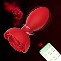 20 Modi Rotation Vibrierender Analplug Vibrator App Fernbedienung Männliches Prostata-Massagegerät Klitoris Hintern Stimulation Sexspielzeug für Frauen 3