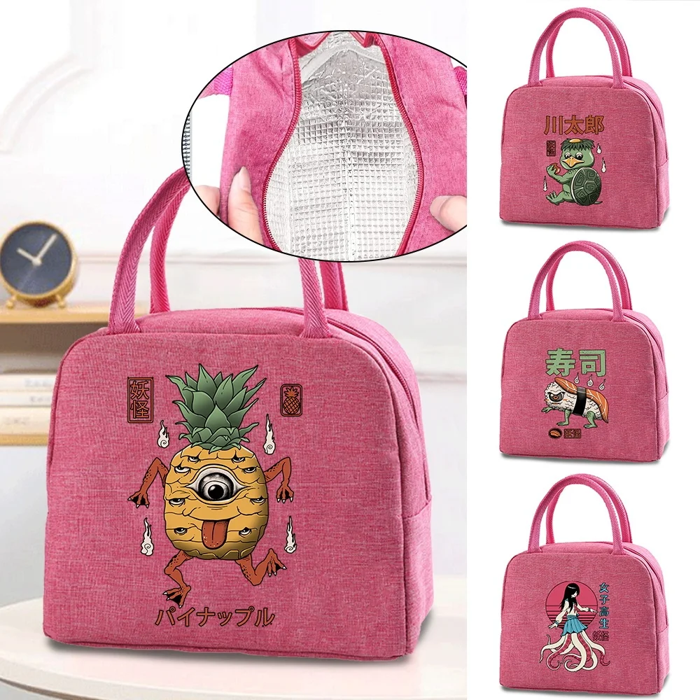 

Child Lunch Bag Women Thermal Insulated Lunch Box Tote Cooler Bento Pouch Picnic Travel Hiking School Office Food Storage Bags