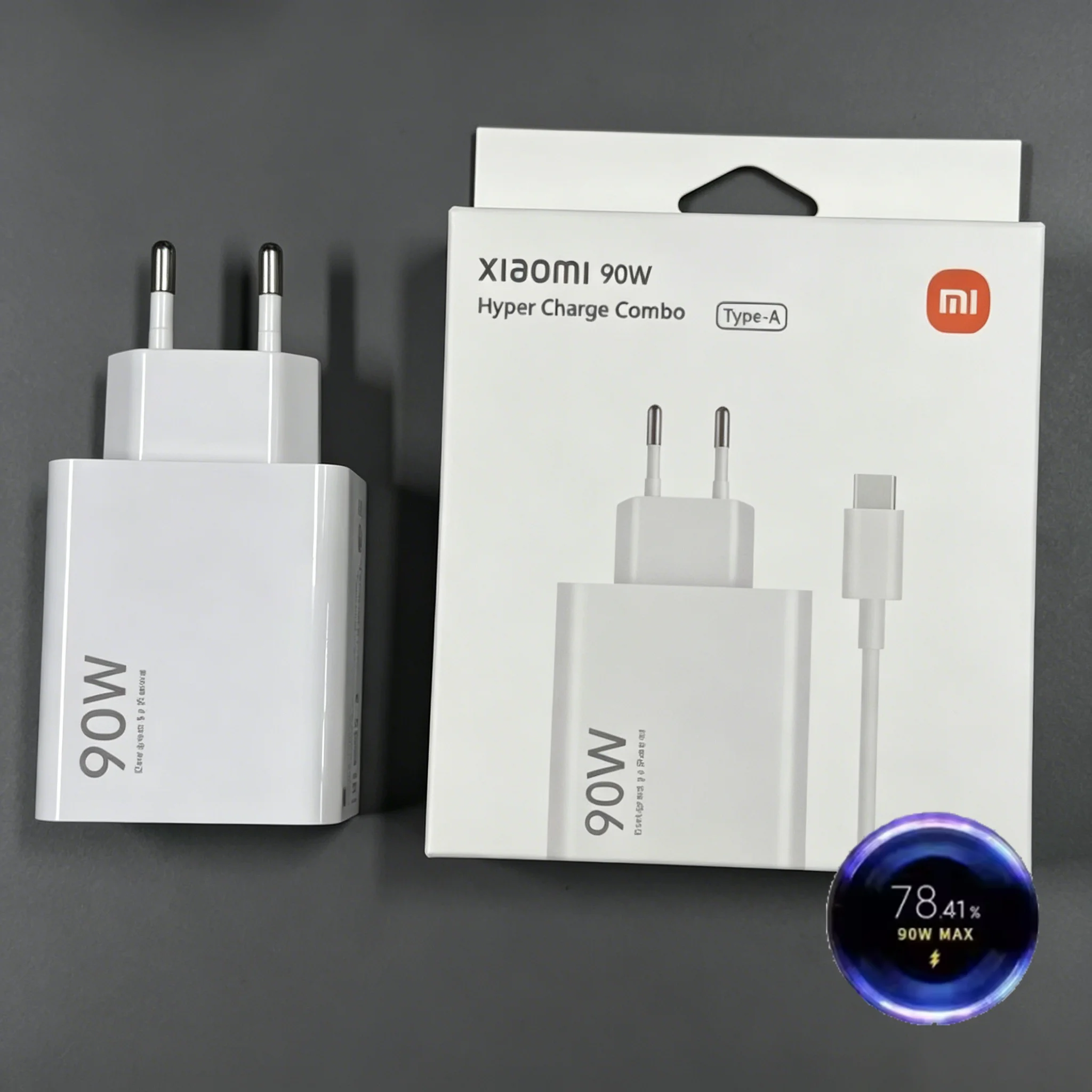 รูปสินค้า เครื่องชาร์จ Mi 90W USB-C ชาร์จเร็ว Turbo Charge