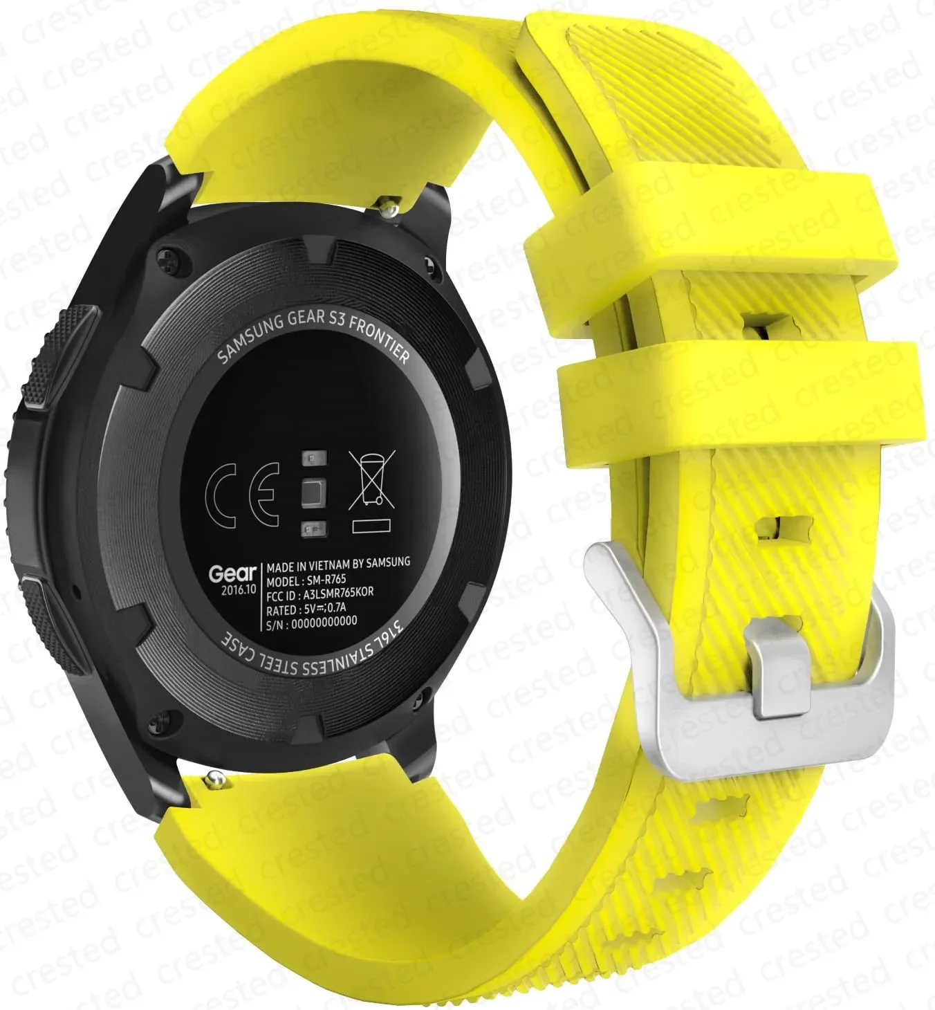 Soft Silicone Sport Strap - 22mm Bracelet