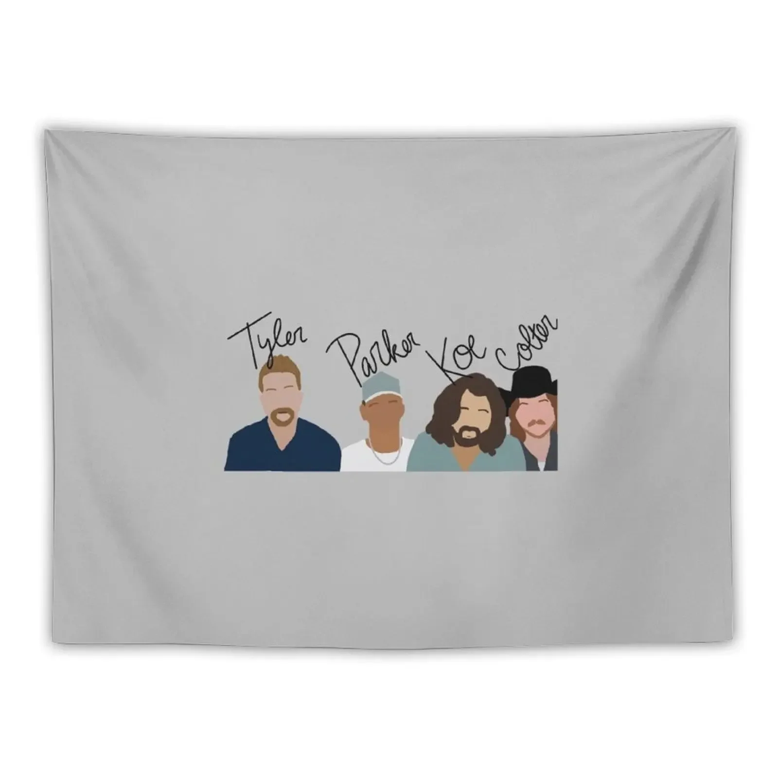 

Kings of Red Dirt Country Gift For Fans, For Men and Women Gift Halloween Day, Gift Thanksgiving, Christmas Day Tapestry