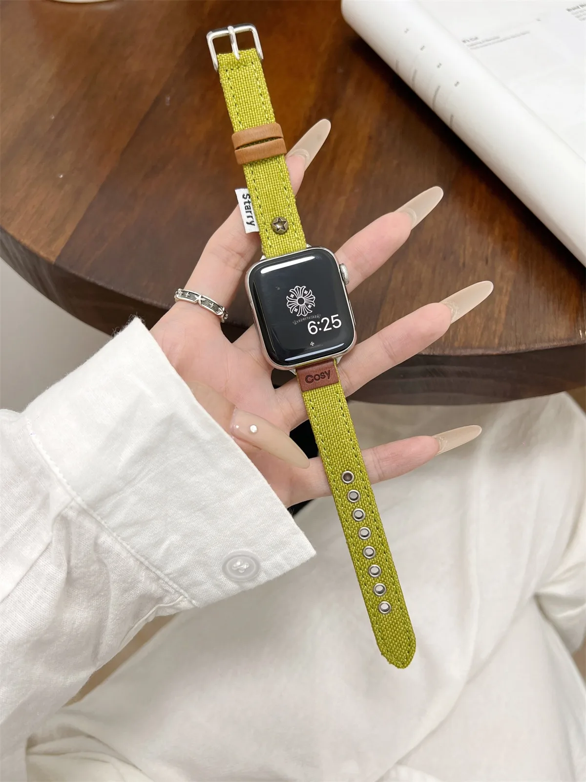 Watch Band For iWatch 42/44/45/46/49mm 38/40/41mm PU Leather Fashion Watch Strap For Watch Series Ultra2 Series 10/9/8/7/6/5/4/3/2/1_voghion.com