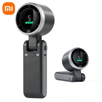 Xiaomi Mini Turbina Ventilatore Ventilatore Portatile Palmare Ricarica USB Desktop Campeggio Alpinismo Collo Portatile Appeso Piccolo Ventilatore 1
