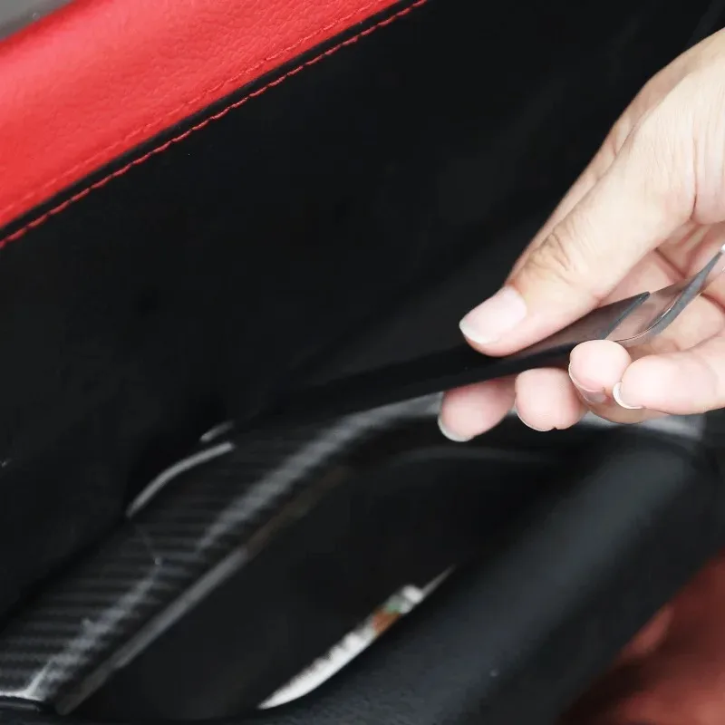 Auto Clip Removal Pry Tool Stainless Steel Car Fastener Disassembly Tool Non-Scratch Tip for Car Door Dashboard Trim Repair Kit