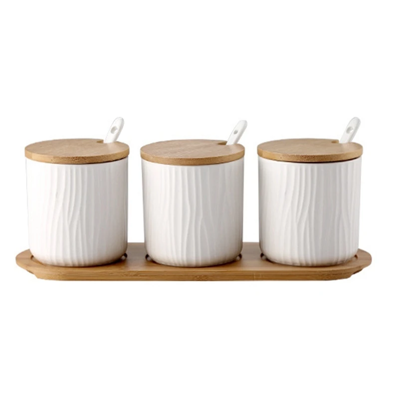 

Креативная керамическая банка для приправ коробка для приправ бутылка для приправ коробка для приправ Набор для соли