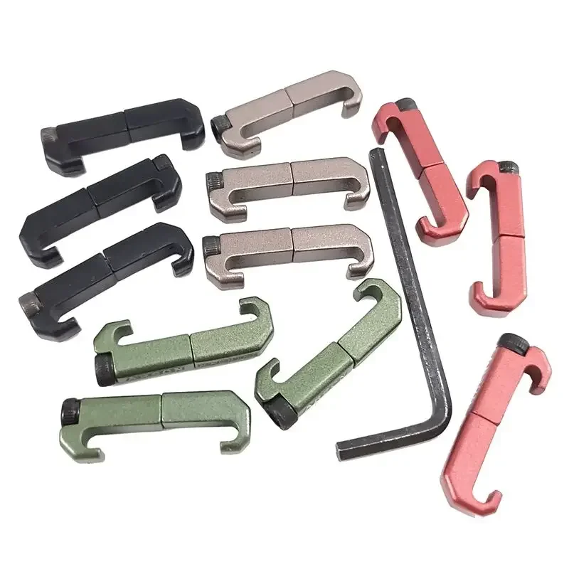Wire guide picatinny rail accessories 3pcs/set CNC Picatinny WireGuide System cable management arson machine Tacatical Scout Light M600M300 flashlight Switch cable