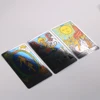 Holographic Tarot Deck Flash Card Fortune Telling Divination Oracle Cards Family Party Leisure Table Game With PDF Guidebook 6