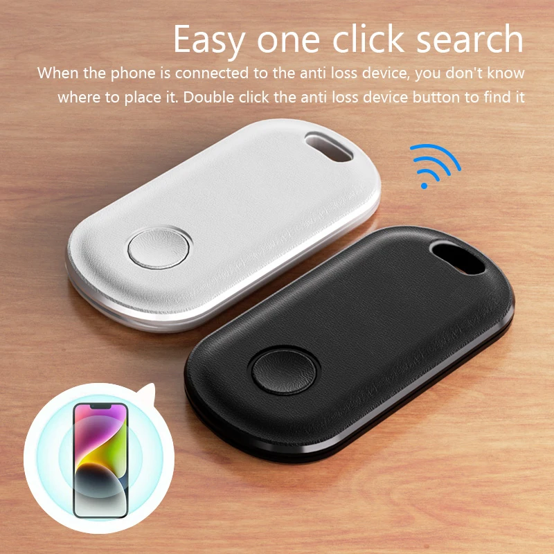 Smart Bluetooth GPS Tracker Work with Apple Find My APP ITag Anti Lost Reminder Device MFI Rated Locator Car Key Pet Kids Finder