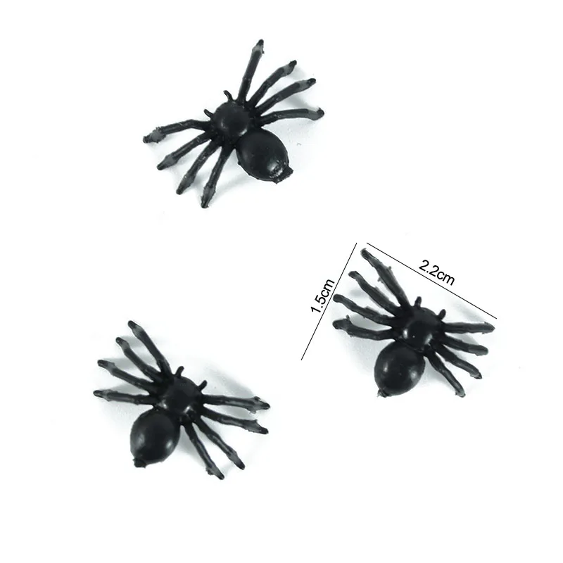 150 Bunte Halloween-Spinnen – Leuchten Im Dunkeln, Perfekt Für Grusel-Deko & Streiche