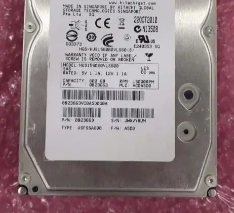 

Жесткий диск для сервера HUS156060VLS60 600G 15K SAS 3,5