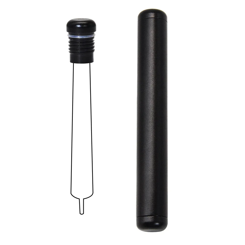 Compact Airtight Aluminum Tube - 4.5-Inch Lightweight Design