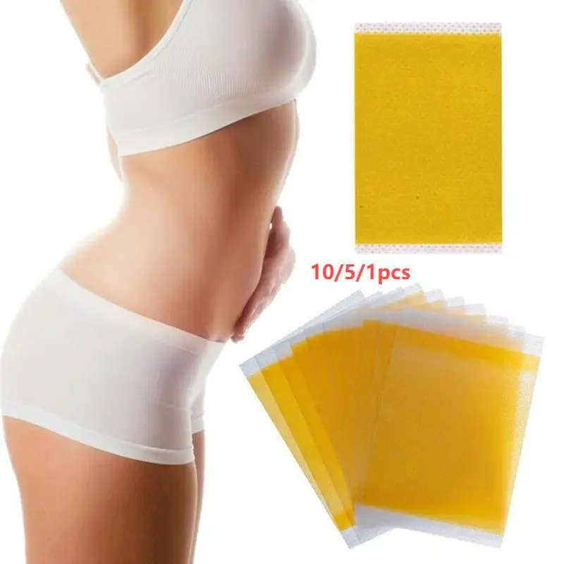 10/5/1pcs Weight Loss Patch Navel Patch Improve Blood Circulation Eliminate Toxins From Body Enhance Skin Elasticity Slim