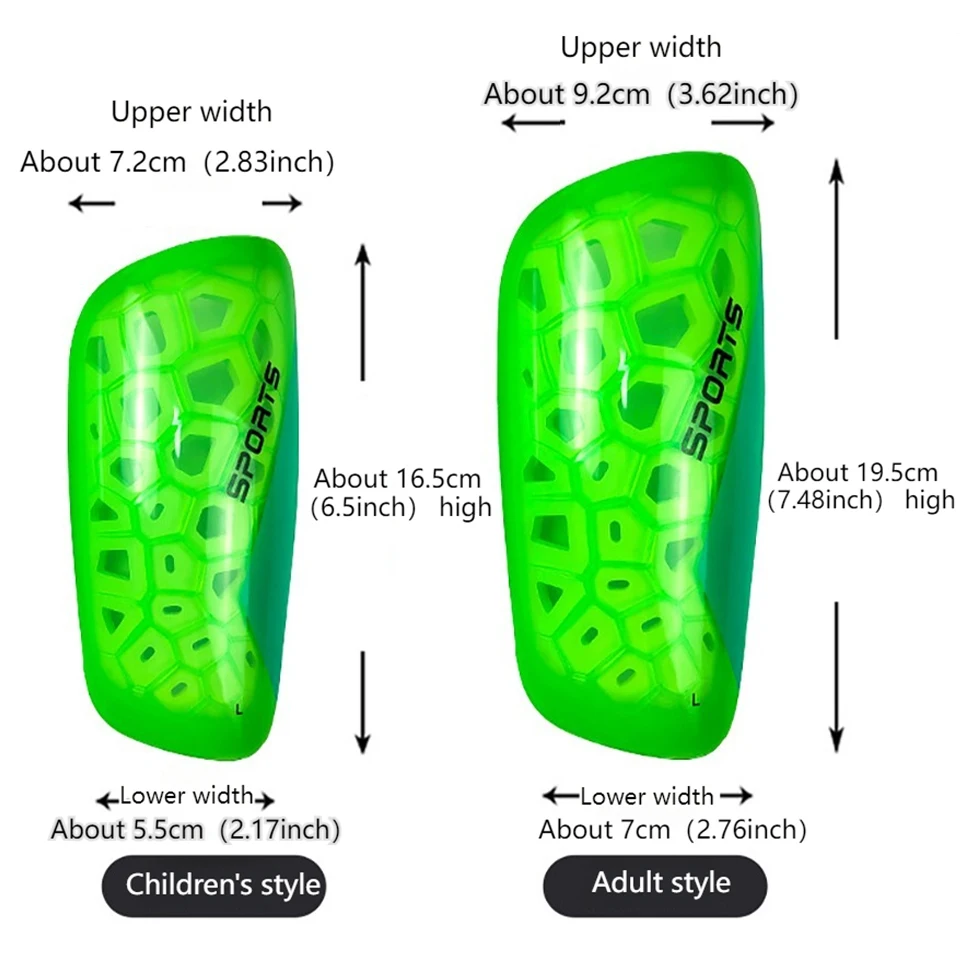 Soccer Shin Guards Shin Guard Pads LOOGDEEL Soccer Leg Protection Board Adults Teenagers Children Diameter Professional Shin Guard Football Insert Calf Pad Sleeves