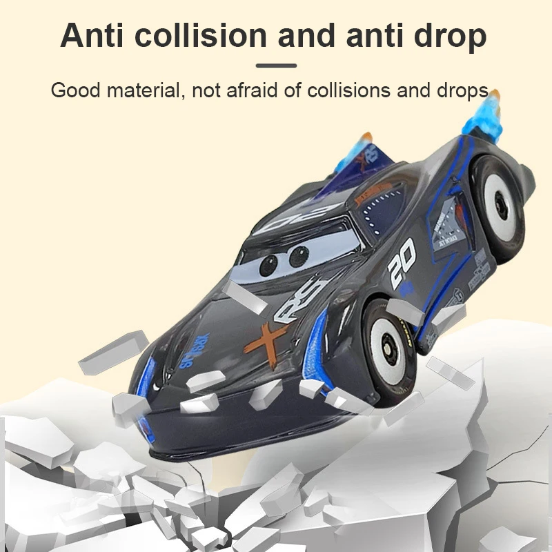 디즈니 픽사 카 3세대 XRS 시리즈 레이싱 플레임 테일 크루즈 라미레즈 잭슨 스톰 어린이용 자동차 장난감