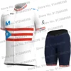 Cycling Jersey Set Puerto Rico 2022 Clothing Road Bike Bib Short Suit Bicycle Shirts MTB Uniform Maillot Culotte Ciclismo 4