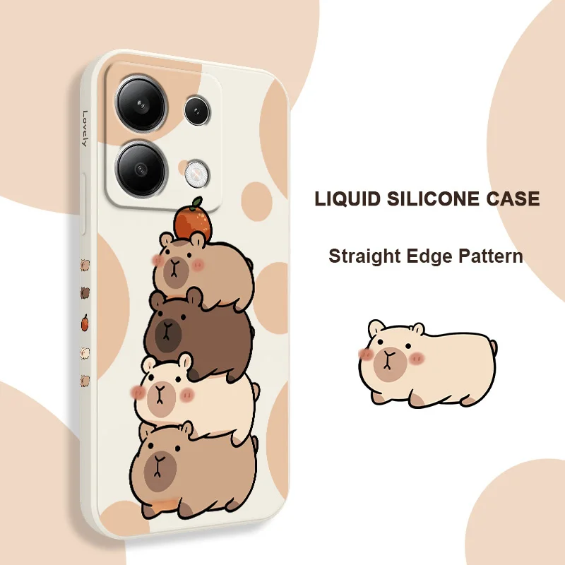 Stacked Bear Liquid Silicone Phone Case