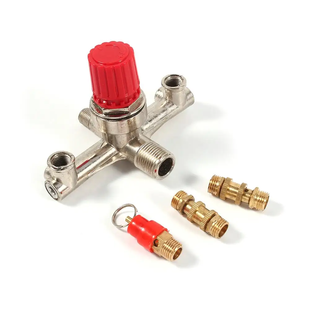 

Double Outlet Tube Pressure Regulator Valve for piston Fitting Part