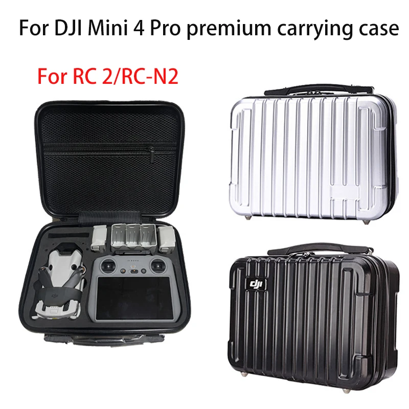 

For DJI Mini 4 Pro drone accessories, Mini 4 Pro storage bag, remote control suitcase, suitcase with screen hard case, travel ha
