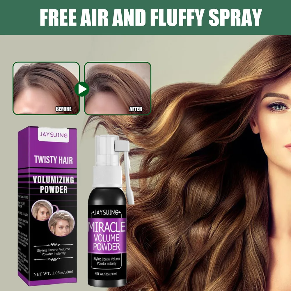 30ml Leavein Dry Hair Spray Hair Volumizing Spray Nowash Hair Fluffy Spray Nonsticky Hair