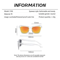 Lunettes de soleil polarisées rétro pour hommes et femmes, lunettes de vision nocturne, lunettes de soleil UV400 claires, marque de créateur 5