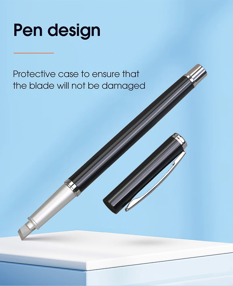 Fiber Cutting Pen Diagonal Tungsten Fiber Cleaver Pen Optical Fiber Cleaver Pen