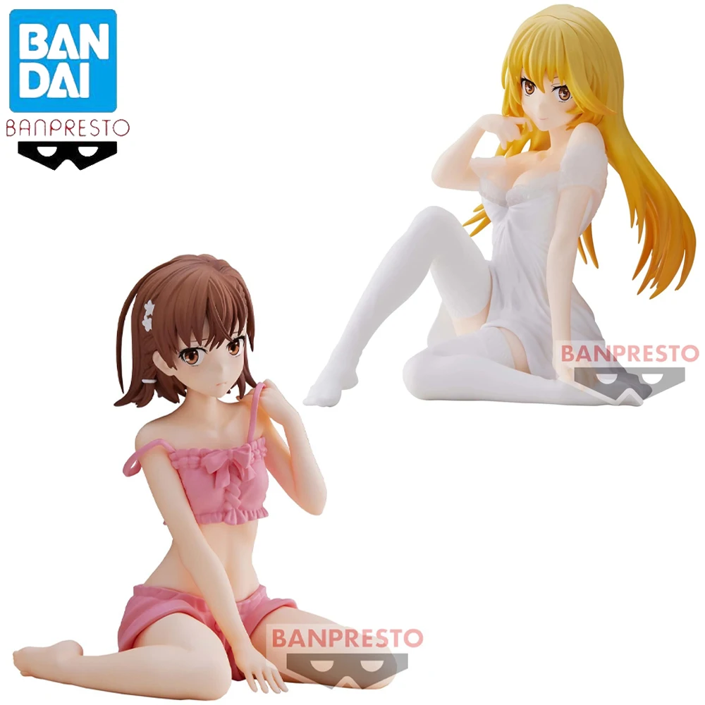 

Оригинальная Banpresto Relax time A определенная научная игрушка, оригинальная модель аниме Shokuhou Misaki Misaka в наличии