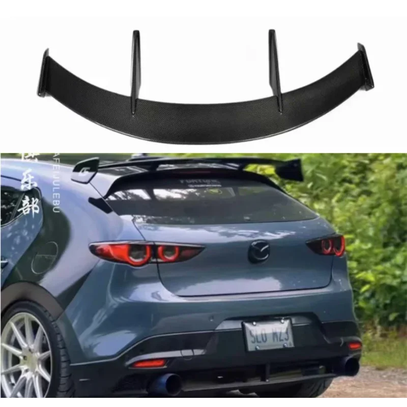 4 Pack Premium Carbon Fiber Mirror Rain Guards For Mazda 3